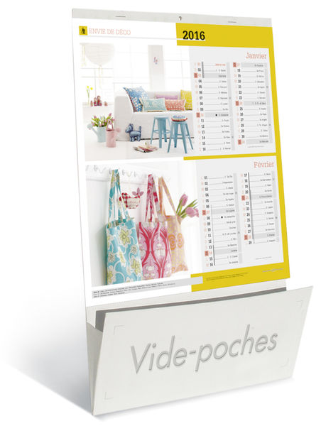 Calendrier publicitaires vide poches, Art de Vivre