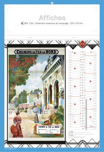 Bloc calendriers publicitaires, Affiches 3