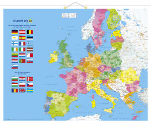 Calendrier publicitaire contre collé, Uni-Europe 1