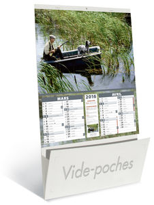 Calendrier publicitaire vide poches chasse et pèche, Nature Chasse et Pèche 1