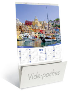 Calendriers publicitaires vide poche, Vues du Monde 5