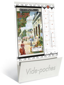 Calendriers publicitaires vide poches, Tourisme 4