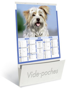 Calendriers publicitaires vide poches chats chiens, Chats et Chiens 1