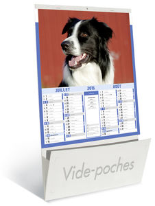 Calendriers publicitaires vide poches chats chiens, Chats et Chiens 3