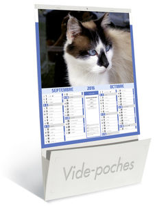 Calendriers publicitaires vide poches chats chiens, Chats et Chiens 4