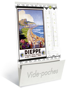 Calendriers publicitaires vide poches, Tourisme