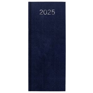 Agenda personnalisable entreprise : Agenda entreprise caisse long Bleu marine 2