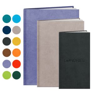 Agenda personnalisable semainier : Agenda personnalisable Londres medium Bleu canard 13