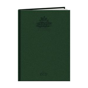 Agenda personnalisé A4 : Agenda personnalisé Eco large Vert foncé 4