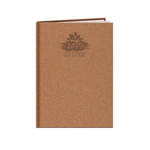 Agenda personnalisé semainier : Agenda personnalisé Eco medium Marron 3