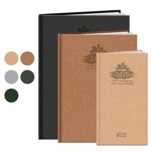 Agenda publicitaire de poche : Agenda publicitaire Eco small Gris Clair 5