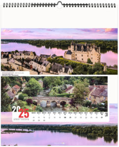 Calendrier personnalisable la france panoramique 2025 5