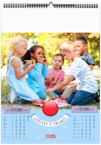 Calendrier personnalisable gouters d'enfants 2025 7