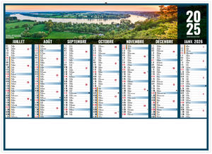 Calendrier personnalisable liberté normandie 2025 2