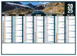 Calendrier personnalisable liberté occitanie 2025 2