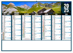 Calendrier personnalisable liberté paca 2025 1