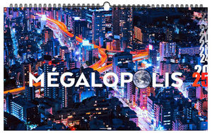 Calendrier personnalisable mégalopolis 2025