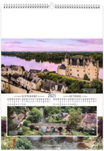 Calendrier personnalisable paysages de france 2025 7