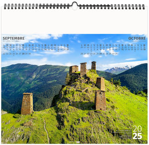 Calendrier personnalisé architectures du monde 2025 8