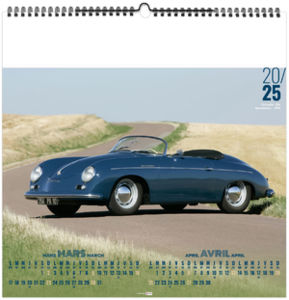 Calendrier personnalisé design car 2025 5