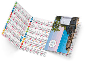 Calendrier poche lila 2025 3