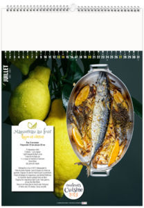 Calendrier publicitaire couleurs cuisine 2025 8