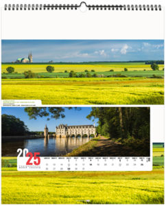 Calendrier publicitaire la france panoramique 2025 6