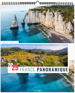 Calendrier publicitaire la france panoramique 2025