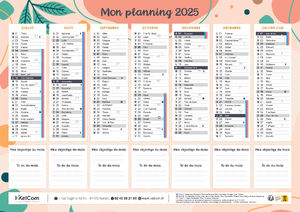 Calendrier publicitaire Planner 3