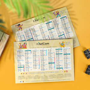 Calendrier publicitaire Positive attitude