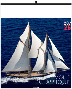 Calendrier publicitaire voile classique 2025 3