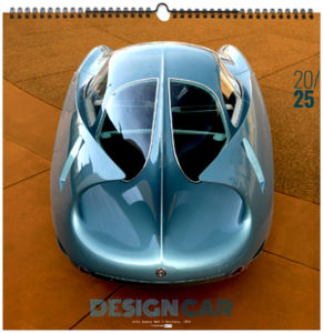 Calendrier entreprise design car 2025