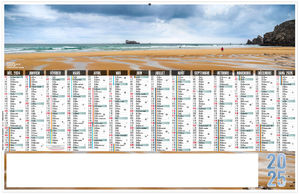 Calendrier entreprise grand large 2025