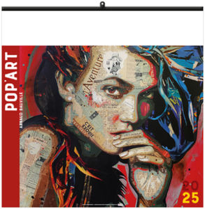 Calendrier entreprise pop'art 2025 3