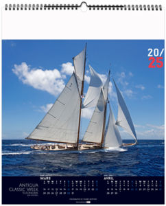 Calendrier entreprise voile classique 2025 5