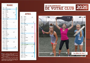 Equipe - Calendrier Personnalisé 8